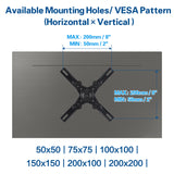 Renewed Articulating TV Mount for 17-39" TV MD2463-L