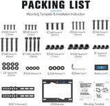 small TV mount includes neccessary hardware and bolts