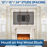 Full motion TV mount for 42-70 inch LG, Sony, Sumsung LED TVs-1