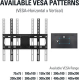 VESA 200x200 300x300 400x400 TV wall mount