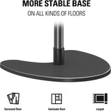 speaker stands with a stable base for all kinds of floors