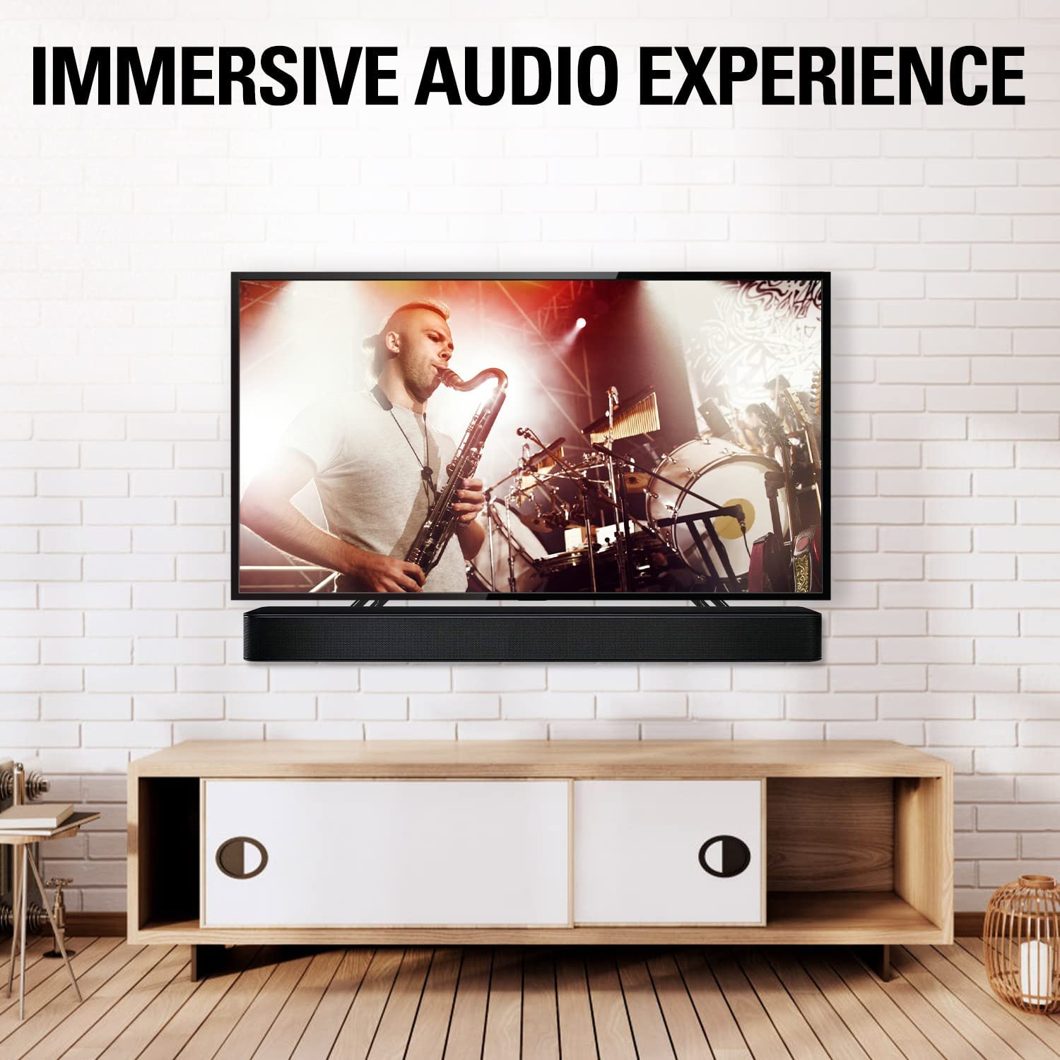 soundbar mount for most soundbars for immersice audio experience