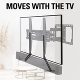 attach to the tv wall mount to mount a soundbar