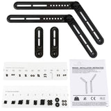 screws and bolts to hang a soundbar mount